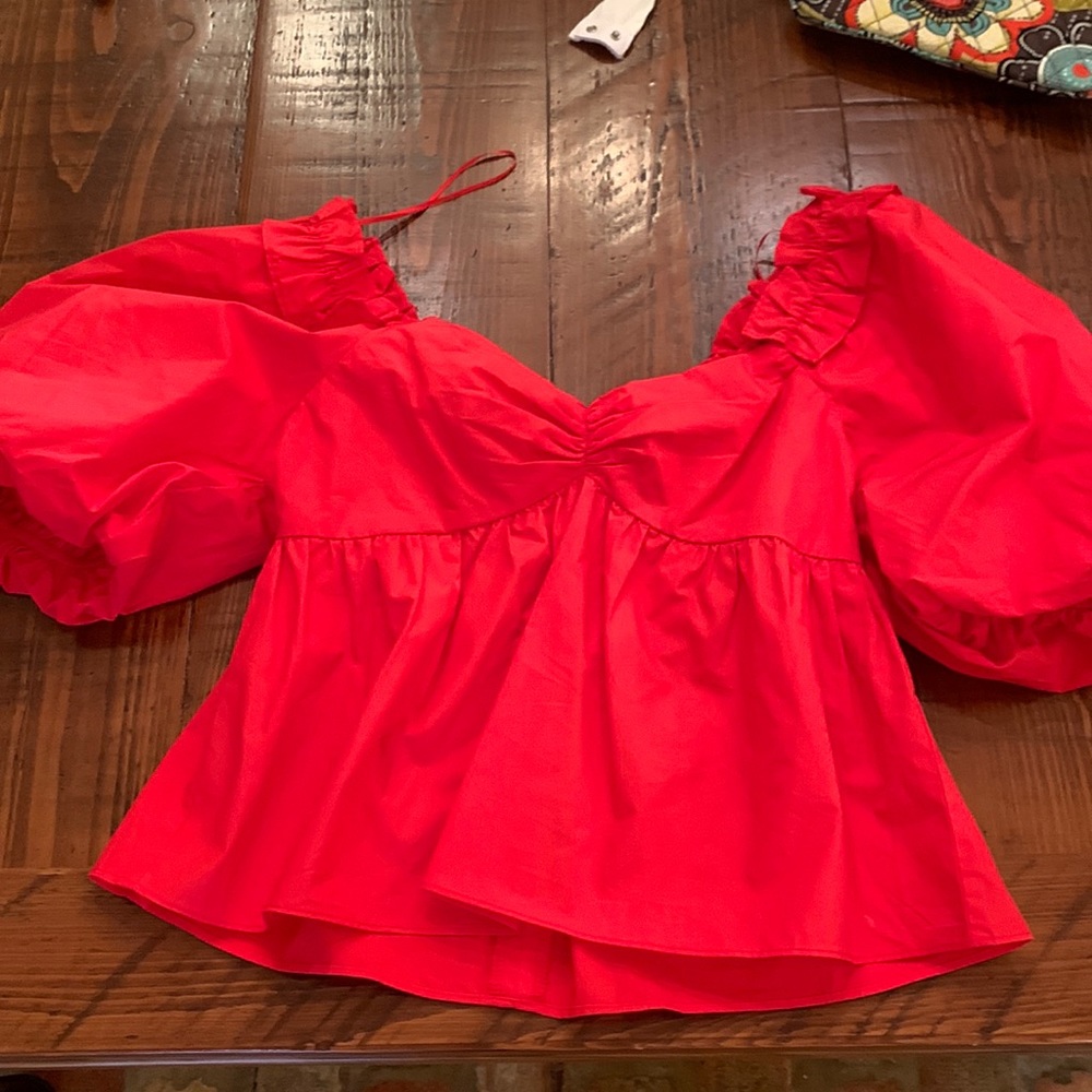 red english factory top